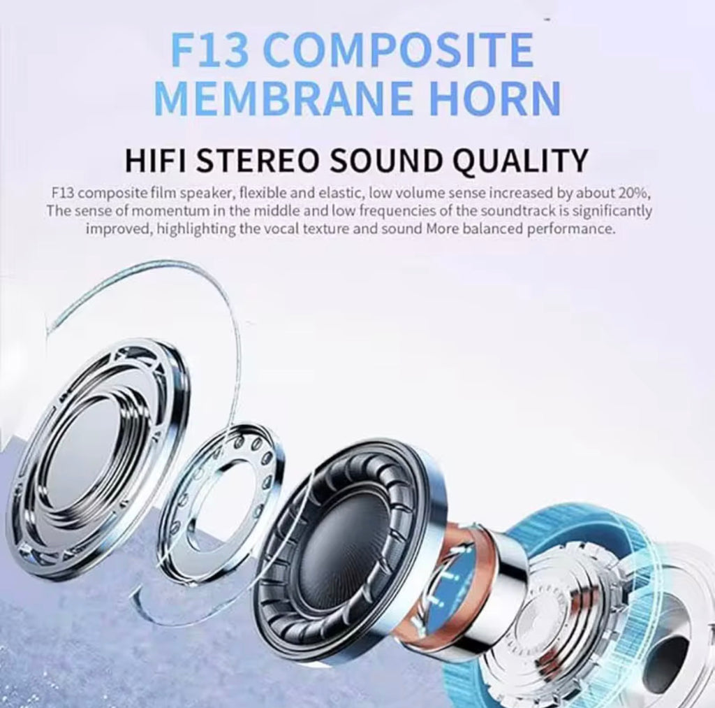Wireless pods pro bluetooth headphones